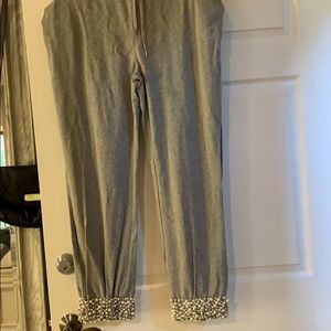 Marled x Olivia Culpo Embellished Joggers